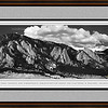 SmugMug > all-time keyword > under > National Oceanic And Atmospheric Admisistration under the Flatirons - Boulder CO, b&w, 12x18-20x30