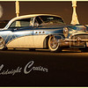 SmugMug > all-time keyword > cruiser > This is my fave. The matt blue and cream does not reflect the thousands of lights on the bridge as gloss paint does and gives the image a real Roger Rabbit kinda feel from Toon Town. Love it, love it, love it!