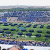 SmugMug > keywords > squadron > The cadet squadrons march onto the field prior to the game.