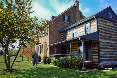Historic Family Home >  2-Front of structures which face Opequon Creek