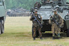 SmugMug > all-time keyword > snipers > Two snipers of a Paratrooper Batallion of the Belgian Army in front of a Pandur Recce vehicle.