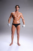 SmugMug > all-time keyword > briefs > Muscular young man shirtless in briefs and sweaty working out lifting weights