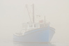 SmugMug > keywords > thick > Cape Island style fishing boat in thick fog.