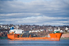 SmugMug > keywords > lift > The partially repaired HMCS CHICOUTIMI is loaded onboard the heavy lift ship Dockwise Tern in Halifax Harbour before being transported to British Columbia for refit.