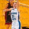 SmugMug > all-time keyword > reach > Tribune-Star/Joseph C. GarzaFull court pressure: Indiana State's Kelsie Cooley tries to steal a pass at half court during the Sycamores' win Sunday over Bellarmine at Hulman Center.