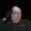 SmugMug > keywords > salute > (Chronicle file photo) Ray Church gives a final salute to the flag at the last Wellington Dukes home football game of the season in October 2009, when he was inducted into the Wellington Fullbackers Hall of Honor.