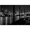 SmugMug > keywords > portland > Special Color Schemes >  Portland waterfront Night BW - 8x10