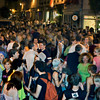 SmugMug > all-time keyword > participating > Paris, France, Crowd Scene in The Marais, French Gay & lebian Neighborhood, Sharing Drinks on Street at Night After Annual Gay Pride March.