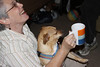 SmugMug > keywords > friends > Patsy was laughing at Jasper's reaction to seeing his picture on the Kodak 15 oz photomug!