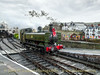 SmugMug > all-time keyword > wales > GWR Collett Panier tank 6430 at Llangollen Station, November 07, 2009. It is seen carrying a poppy headboard to mark Rembrance weekend.

6430 was a regular operator on the Plymouth - Tavistock - Launceston line. 

The 6400 class had been introduced from 1932.