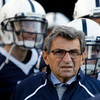 SmugMug > all-time keyword > control > In this Saturday, Nov. 7, 2009 photo, Penn State Coach Joe Paterno stands with his players before taking the field for an NCAA college football game against Ohio State in State College, Pa. Ohio State won 24-7. Ohio State got over its big-game blues by beating up on Penn State. There's little time to rest, though: Iowa is coming to the Horseshoe next with first place in the Big Ten on the line. (AP Photo/Carolyn Kaster)