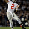 SmugMug > all-time keyword > control > In this Saturday, Nov. 7, 2009 photo, Ohio State quarterback Terrelle Pryor passes the ball during the second half of an NCAA college football game against Penn State in State College, Pa. Ohio State won 24-7. Ohio State got over its big-game blues by beating up on Penn State. There's little time to rest, though: Iowa is coming to the Horseshoe next with first place in the Big Ten on the line. (AP Photo/Carolyn Kaster)