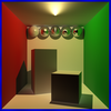 SmugMug > all-time keyword > render > First renderer project (in C++)

Path-traced, modified Cornell Box scene demonstrating colour-bleeding with the 5 spheres configured to show different anisotropy and glossiness settings of Ashikhmin's Phong-like BRDF.  Point light source.

(light-leakage bug is apparent)