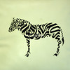 SmugMug > all-time keyword > amman > Artistic rendering of a Zebra, Jordanian handicrafts