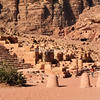 SmugMug > all-time keyword > bedouin > Young Bedouin boy walks in front of the Colonnaded Street, Petra